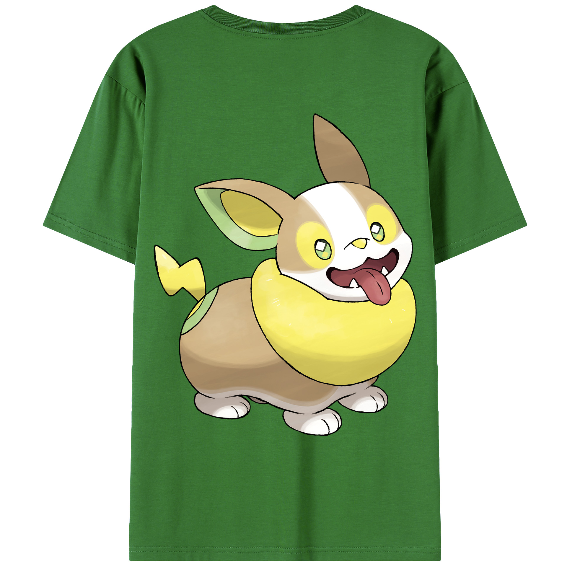 （画像用） ポケットモンスター Pokémon レディース半袖Tシャツ(バックプリント)